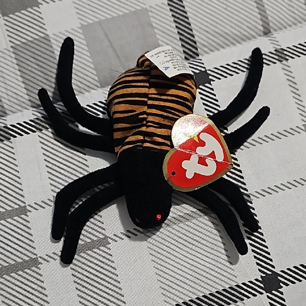 Ty Beanie Baby Spinner the Spider